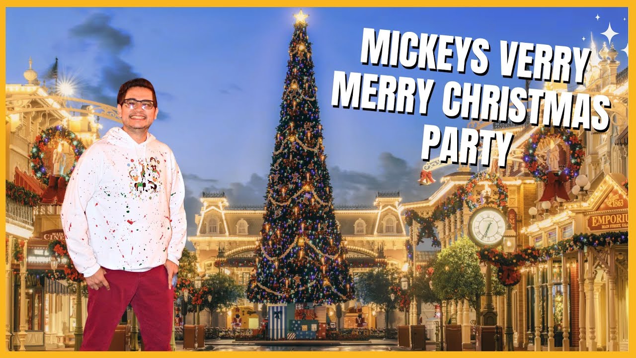 Mi primera Mickeys Very Merry Christmas Party