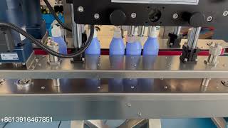 Automatic 4 wheels clamping capping machine