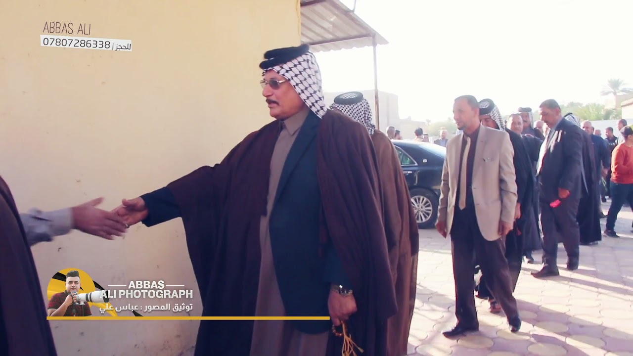 خطوبة الحبيب حسين العبودي بحضور سادة ووجها المشخاب لعشيرة الحسينات