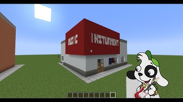 Minecraft Tutorial: How To Build A Music/Instrument Store (2021 City Build)