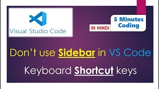 #9-Shortcuts: VS Code shortcut keys | Hindi
