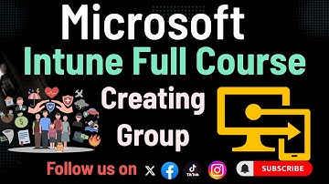 How to Create Group || Microsoft Intune Full Course 2024 Nepali