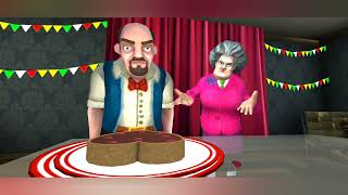 Scary Teacher 3D | Miss T Cake POP TART (iOS Android)
