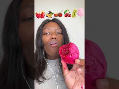 tasting of delicious exotic fruits #food #foodtiktok #fruits #exotic