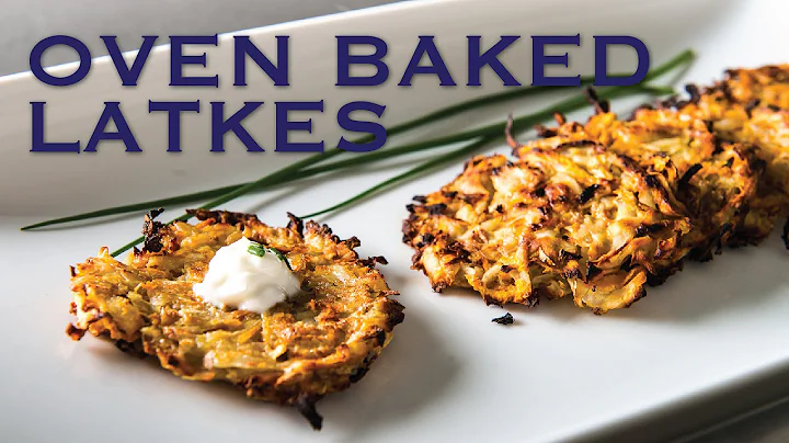 Delicious and Healthy Baked Latkas for Hanukkah