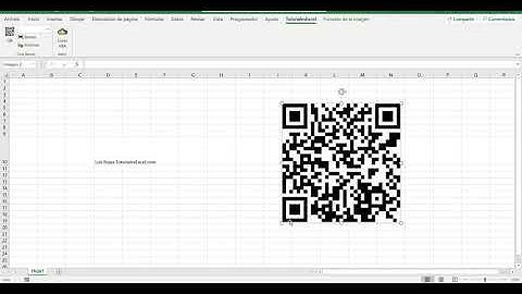 Generar códigos de barra y QR en Excel