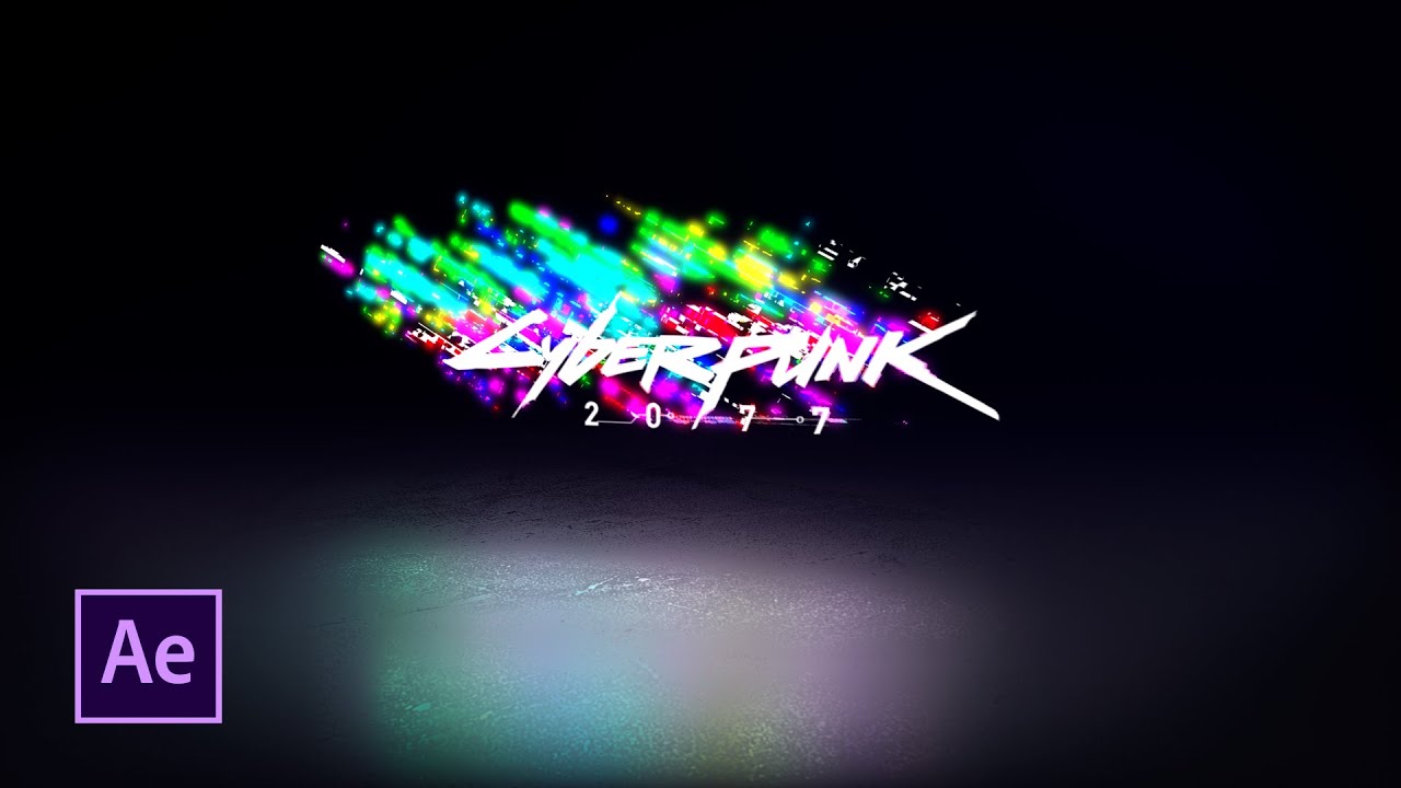 Cyberpunk logo after effects фото 18