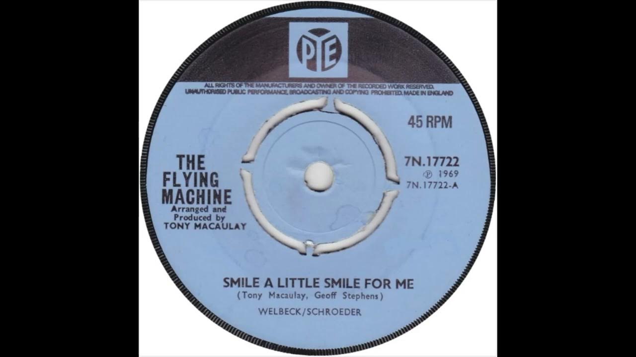Smile A Little Smile For Me Lyrics Flying Machine - Smile A Little Smile For Me (1969) - YouTube