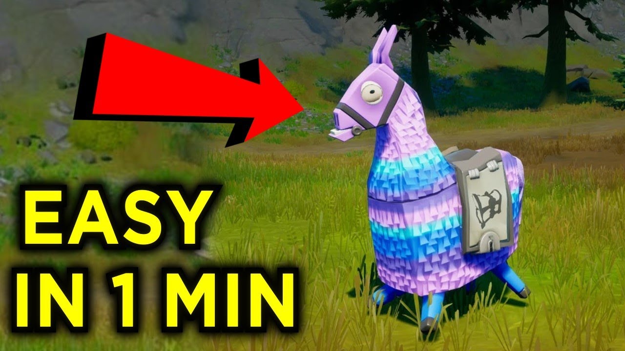 Fortnite Llama locations: Where to increase your chances of