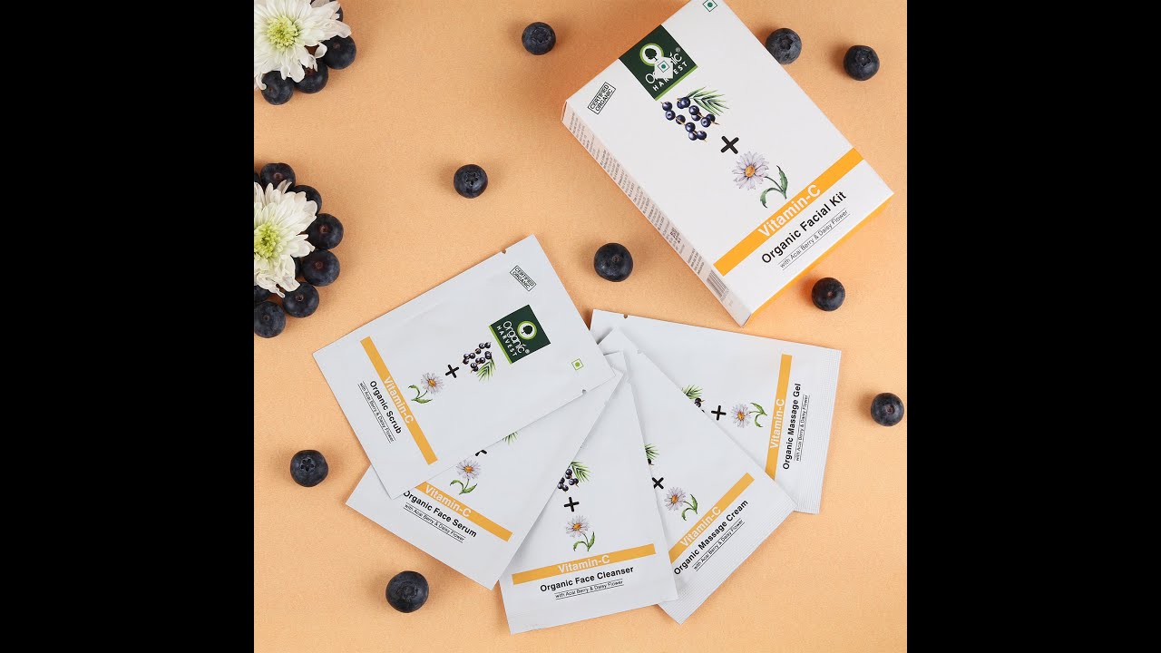 Dazzle the wedding season with Organic Vitamin C Facial Kit Enriched with Acai berry & Daisy Flower