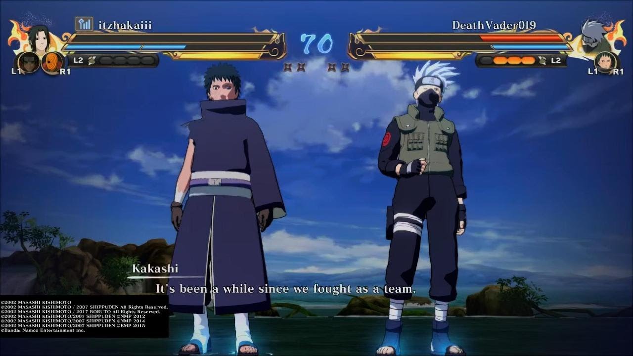 The Best Duo Team, Kakashi and Obito, Online Matches, Storm Connections 