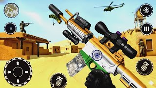 FPS Robot Shooter Strike Anti-Terrorist Shooting🚁🪂 New #2026​ Update  Android GamePlay