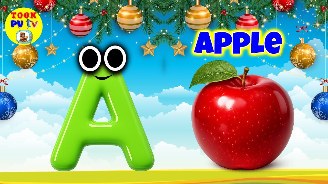 ABC Song| Jingle Bells Christmas song| ABCD Kids |ABC Christmas Song ...