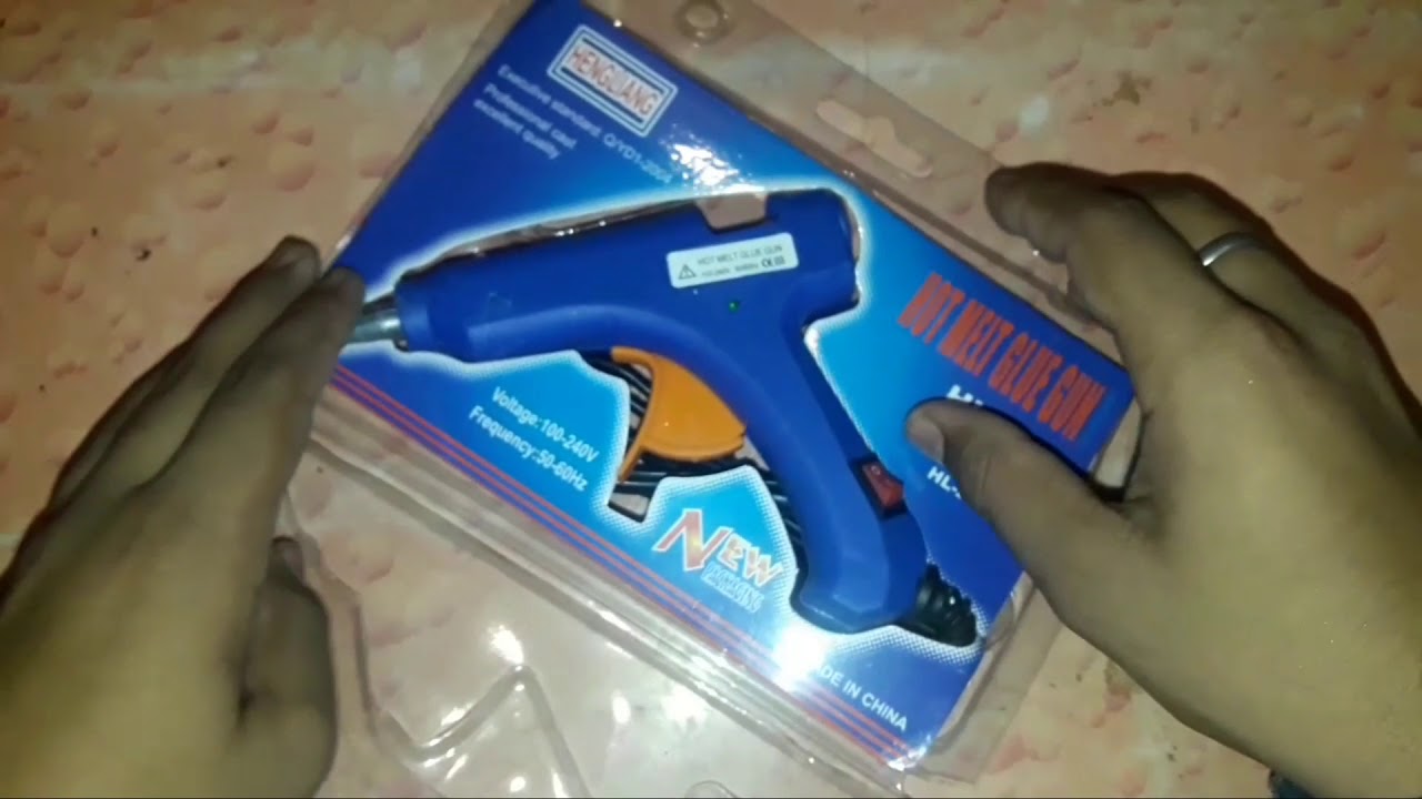 Hot Melt Glue Gun Unboxing And Full Review 2017  How To Use Glue Gun Tutorial