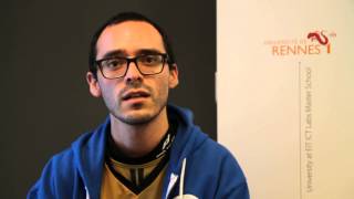 Why did you join the EIT ICT Labs master school in Rennes