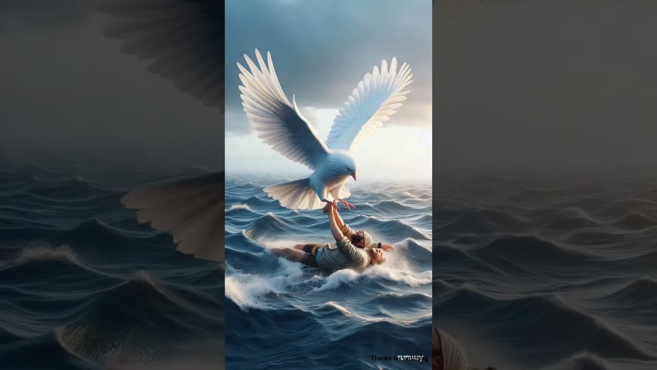 story of a giant pigeon and fisherman 