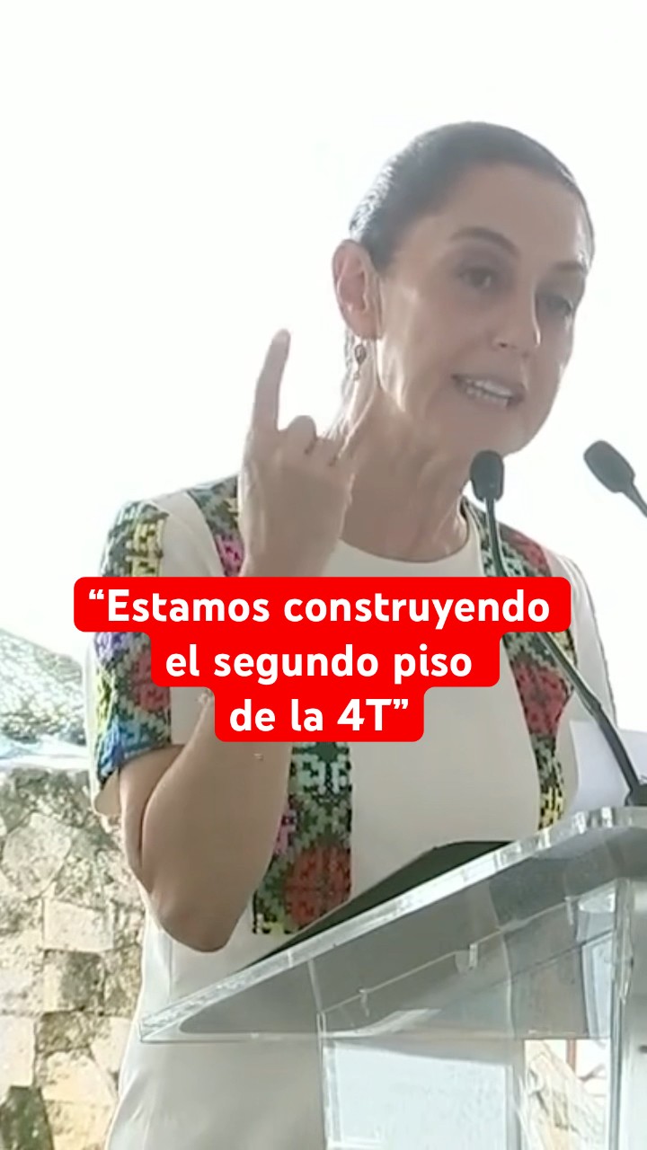 Sheinbaum reitera su compromiso con el pueblo de México #shorts