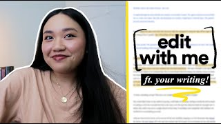📓 editing YOUR stories! // open workshop // edit with me