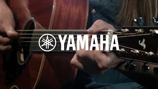 Yamaha FS850 All Mahogany Acoustic, Natural | Gear4music demo