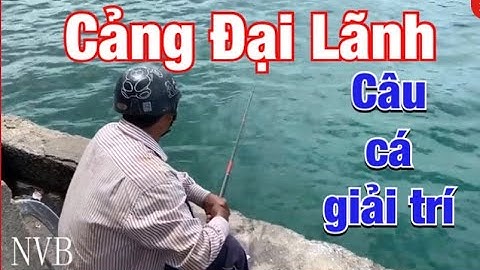 Câu Cá Biển | Buổi Câu Cá Cùng Cần Thủ Cá Đục Bên Cảng Cá Đại Lãnh |Fishing at Dai Lanh fishing port