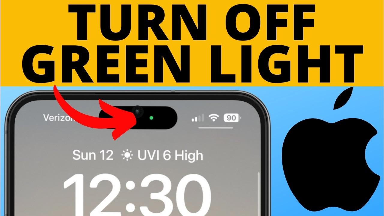 how-to-turn-off-green-light-on-iphone-youtube