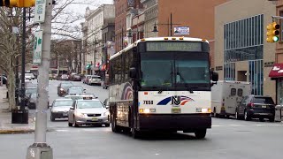 New Jersey Transit: 2002 Motor Coach Industries D4000 #7658 on the 161 Express Bus.