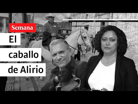 Desató la locura: El Control a Alirio Barrera y su caballo en el Congreso