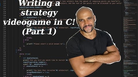 Writing a text-based strategy videogame in C! (Part 1)