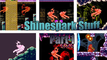 Some Shinespark compilation Part 1 | Metroid Zero Mission
