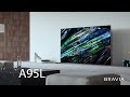 SONY 索尼 BRAVIA 55型 4K HDR QD-OLED Google TV顯示器 XRM-55A95L product youtube thumbnail