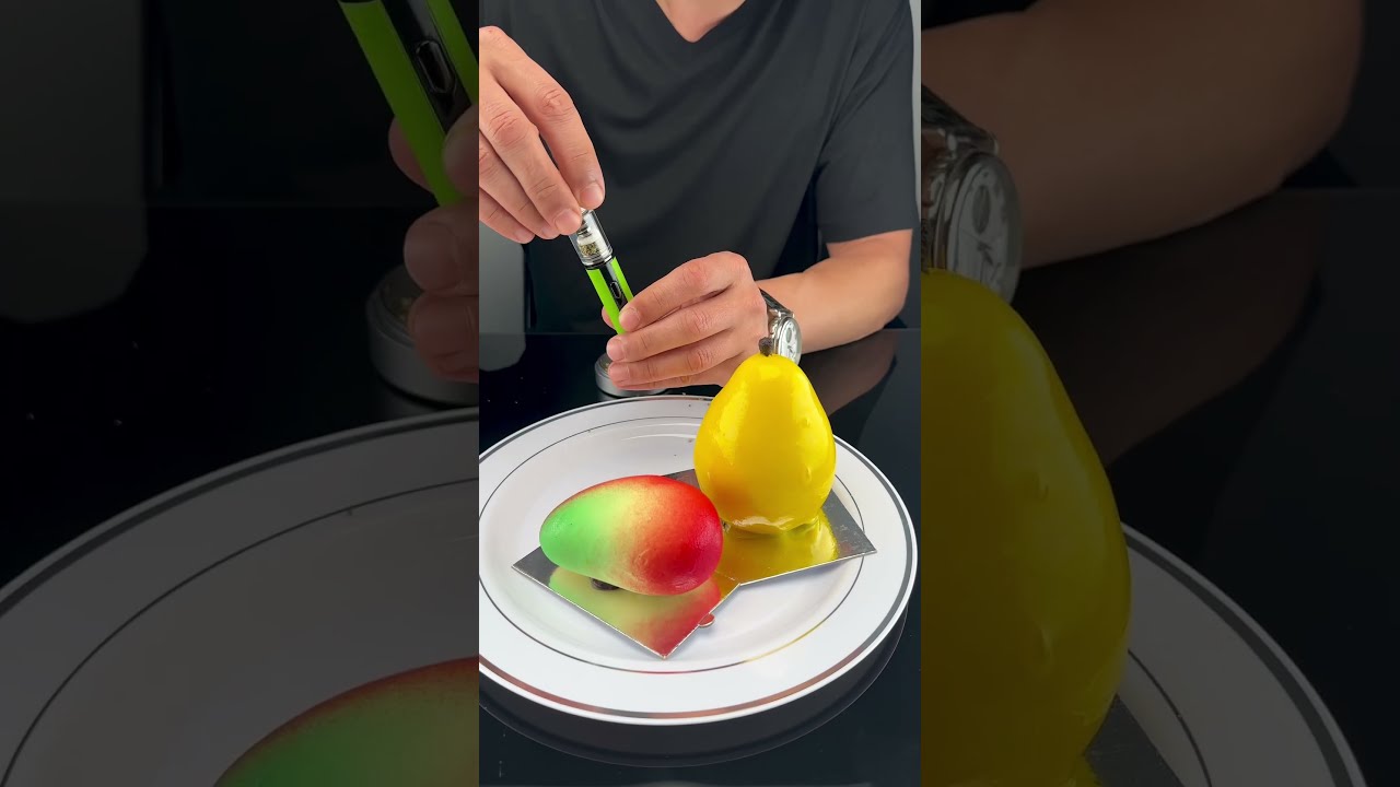Trying Out The Mango Dessert After HAZE 