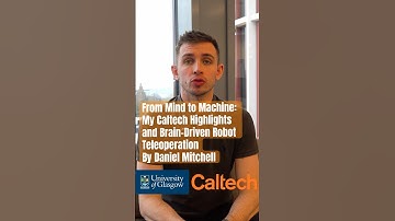 Mind to Machine: My Caltech Highlights and Brain-Driven Robot Teleoperation #BCI #robot #ai