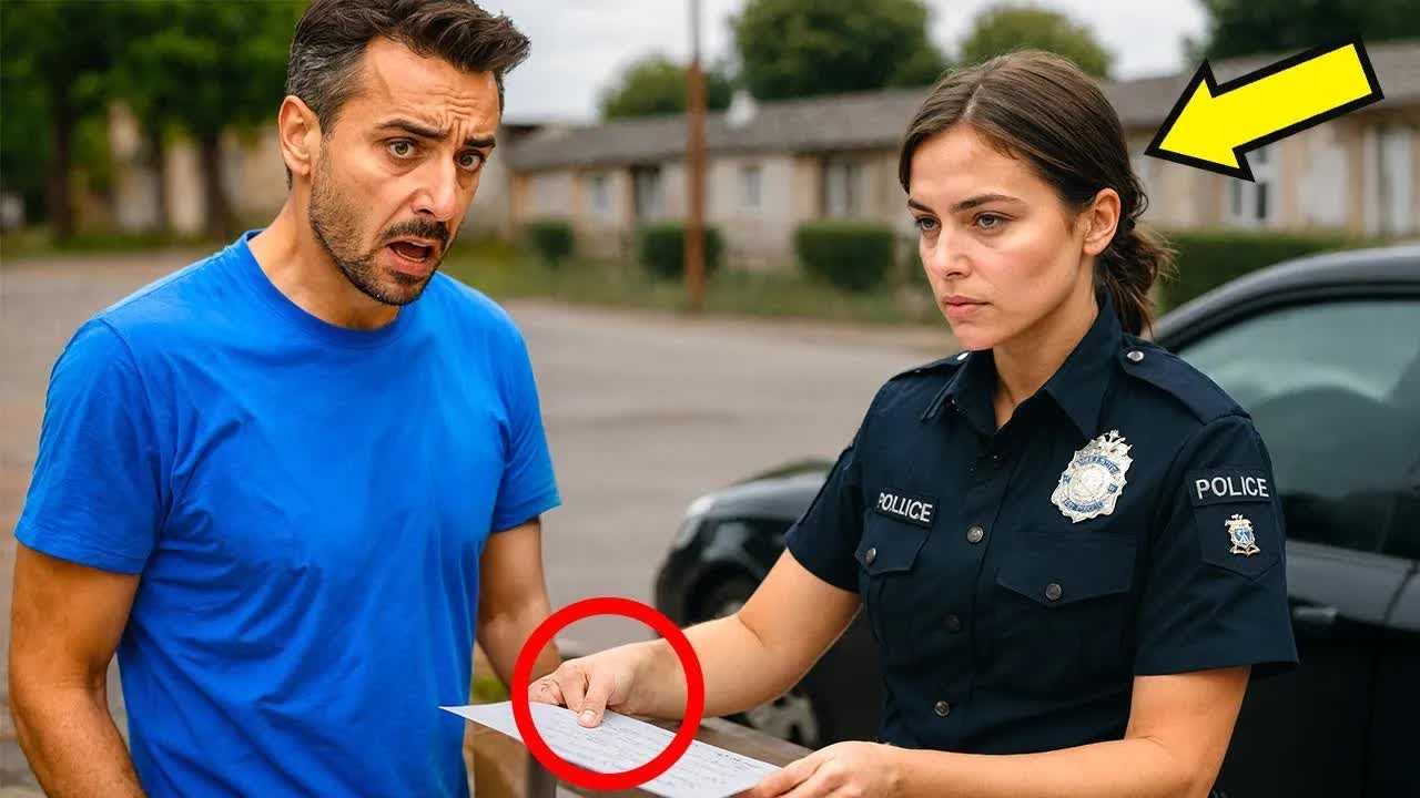 La poliziotta mi stava facendo la multa quando disse： 'Se non fossi sposato, ti darei il mio num