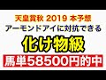 【天皇賞秋2019本予想】馬場が荒れればアーモンドアイに勝てる(かもしれない)1頭。
