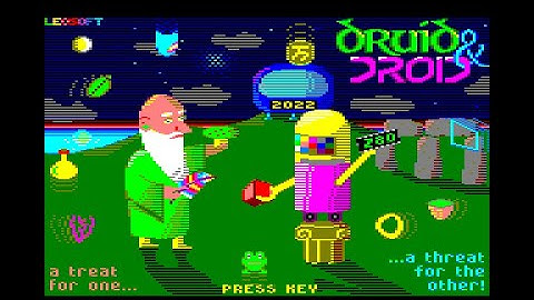 Druid & Droid Review for the Amstrad CPC by John Gage