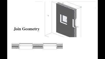 Join Geometry in Revit Tutorial