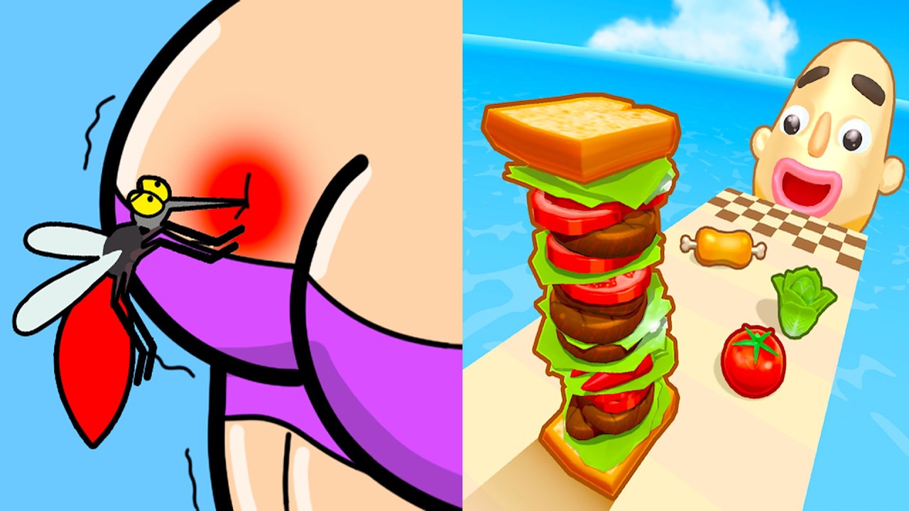 Sandwich Runner vs Help Me: Tricky Story || Epic GOAT Gameplay 🔥 Max Funny Moment Walkthrough  EP 04