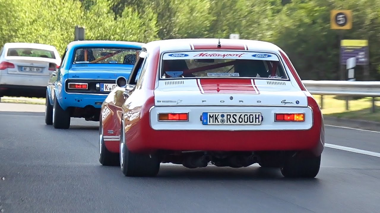 Ford Classic Car Compilation- Capri, Cosworth, Cortina, Taunus G73A, GT40, King Cobra, Fairlane..