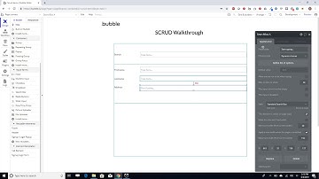 Build a full SCRUD application without code with Bubble in 25 minutes