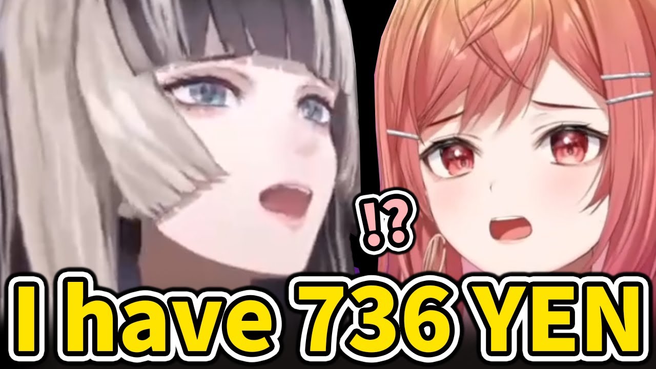 Ririka is worried if Raden can survive with her remaining money until she get monetized【Hololive】