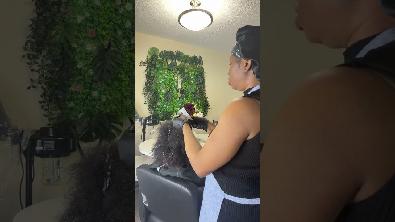 Cream relaxer for perming hair #hair #haircare #healthyhair