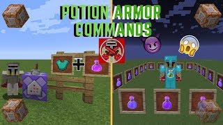 Command Block Tutorial #22: Potion Armor Commands in Minecraft (1.13+)