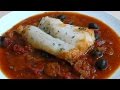 Cod & Chorizo in Homemade Tomato Sauce How to Cook Fish recipe