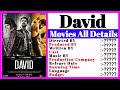 David movies all details  stardust movies list