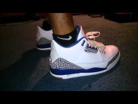 true blue jordan 3 grade school