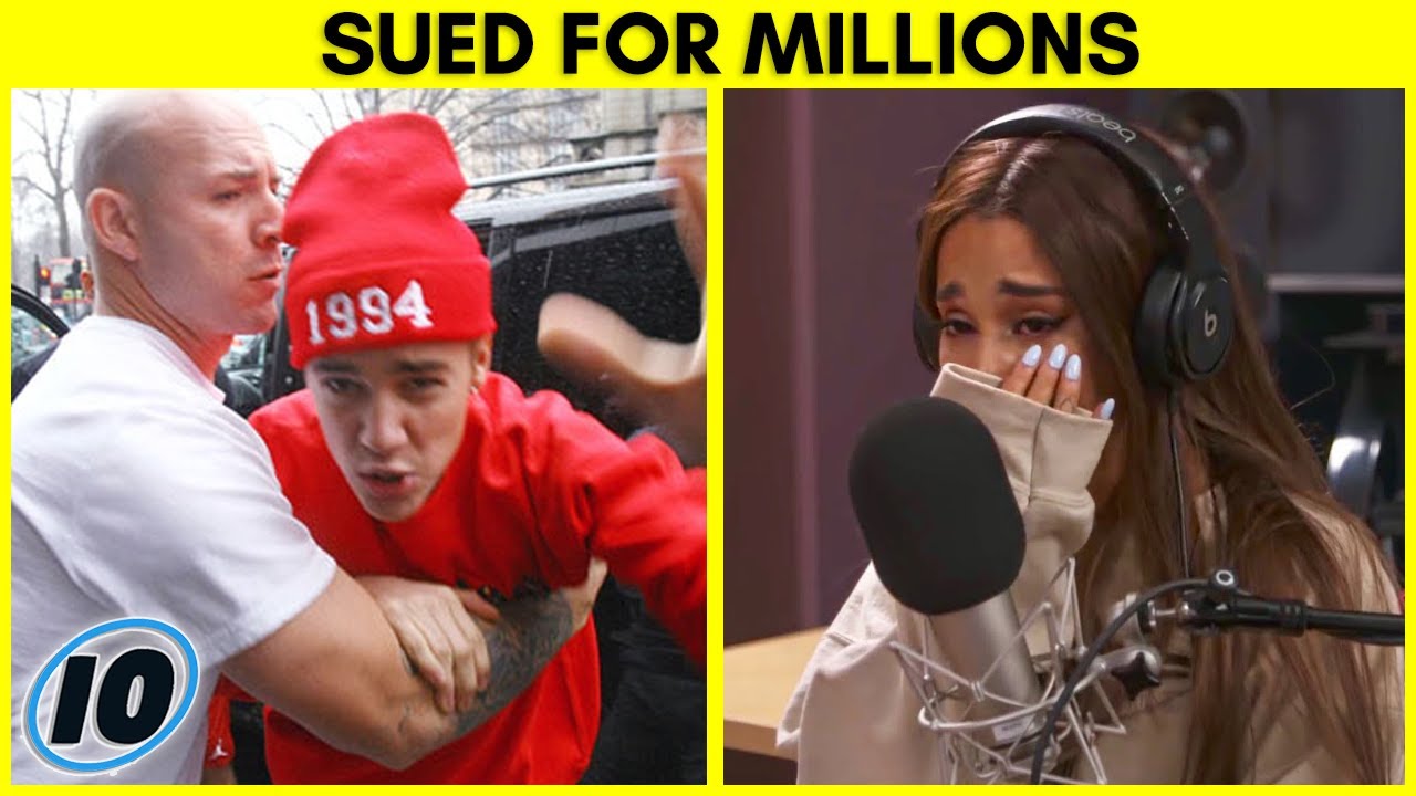 Top 10 Celebrities Who Were Sued For Millions