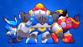 Brawl Pass Season 2 Exclusive Skin Mecha Paladin Surge Brawl Stars Summer Of Monster Update Youtube - colorear brawl stars crow meca