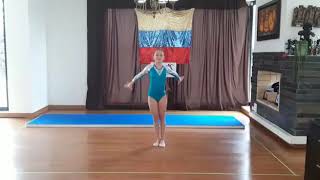 Daniela Rocio Moreno Solano-Edad 11 Años - Colombia- Met Gymnastics