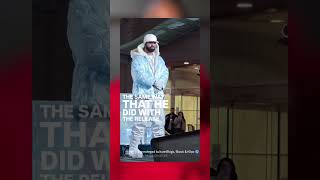 Drake on a truck shooting a music video for ice man