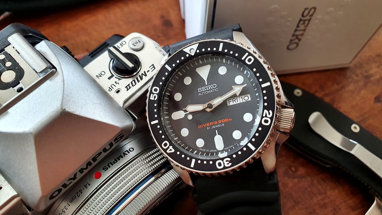 Seiko SKX007J1 Divers watch. Prices going up. Got mine for AUD$419 with  rubber band - YouTube